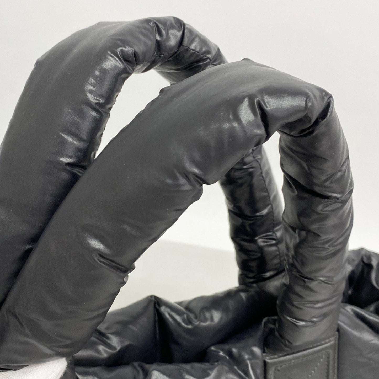 Chanel Black Nylon Coco Cocoon
