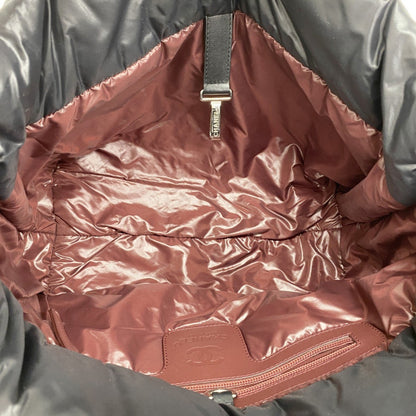 Chanel Black Nylon Coco Cocoon