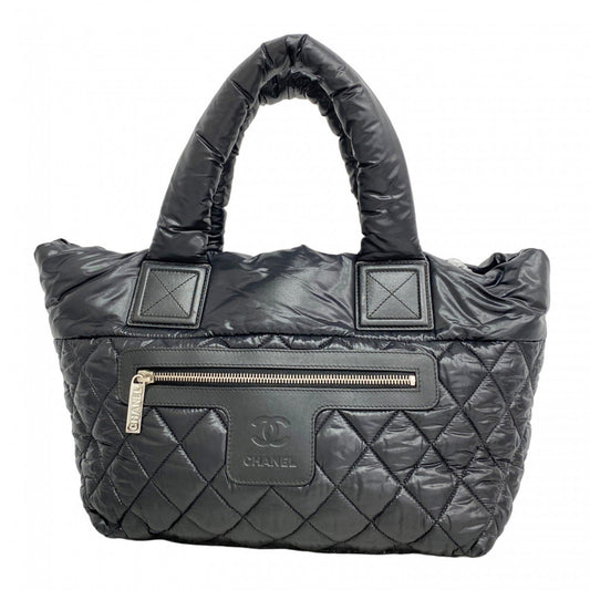 Chanel Black Nylon Coco Cocoon
