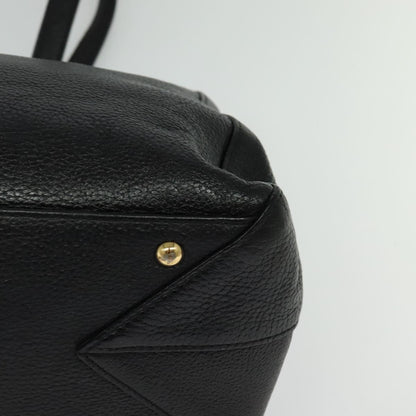 Mcm Black Leather Tote