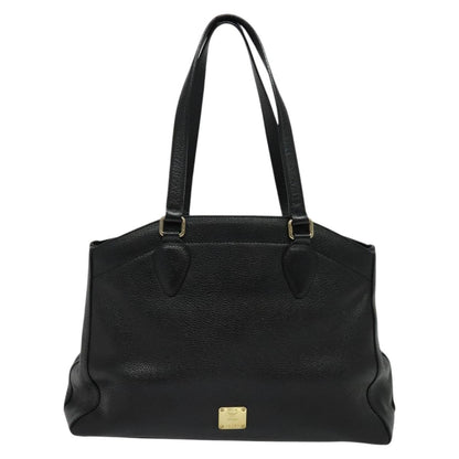 Mcm Black Leather Tote