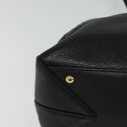 Mcm Black Leather Tote