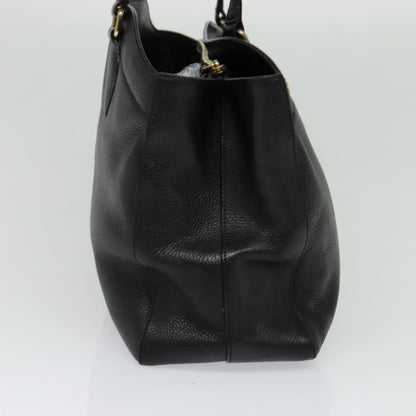 Mcm Black Leather Tote