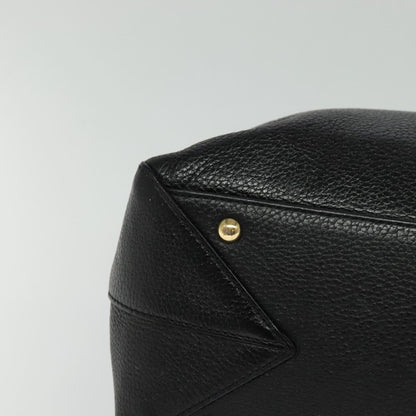 Mcm Black Leather Tote