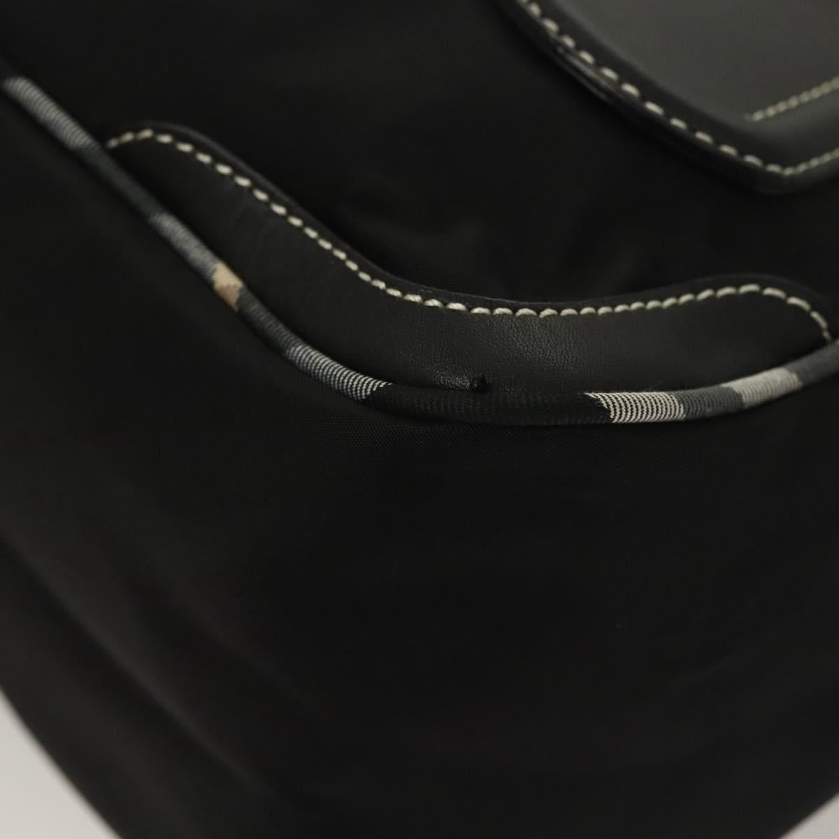 Burberry Black Nylon Blue Label