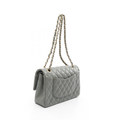 Chanel Green Leather Timeless