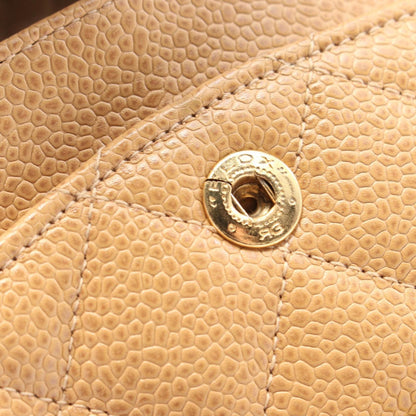 Chanel Brown Leather Timeless 23