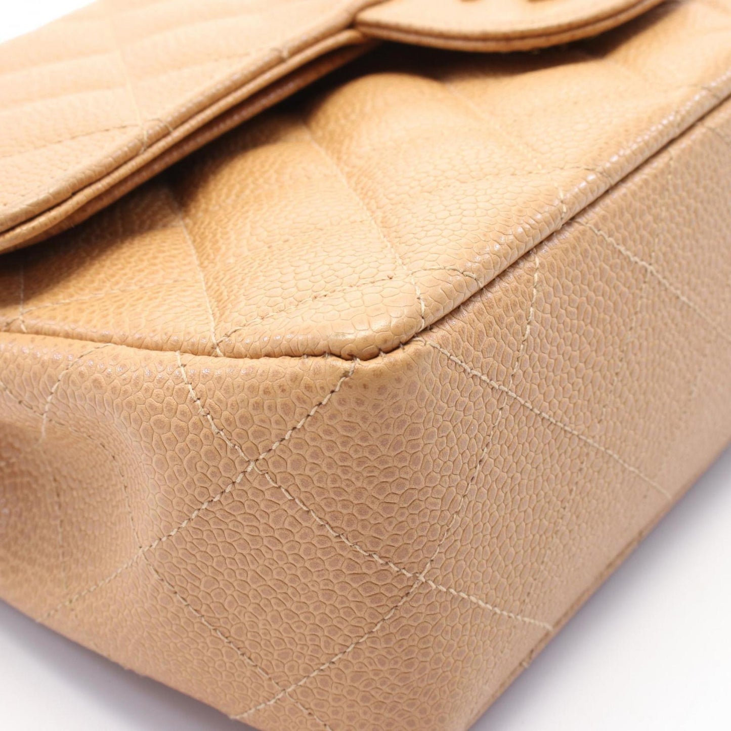 Chanel Brown Leather Timeless 23