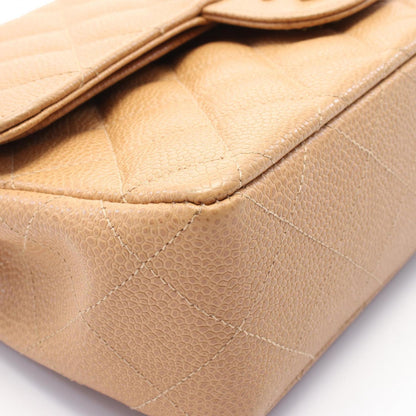 Chanel Brown Leather Timeless 23