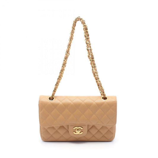 Chanel Brown Leather Timeless 23