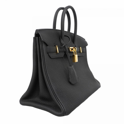 Hermès Black Leather Birkin 25