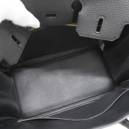 Hermès Black Leather Birkin 25
