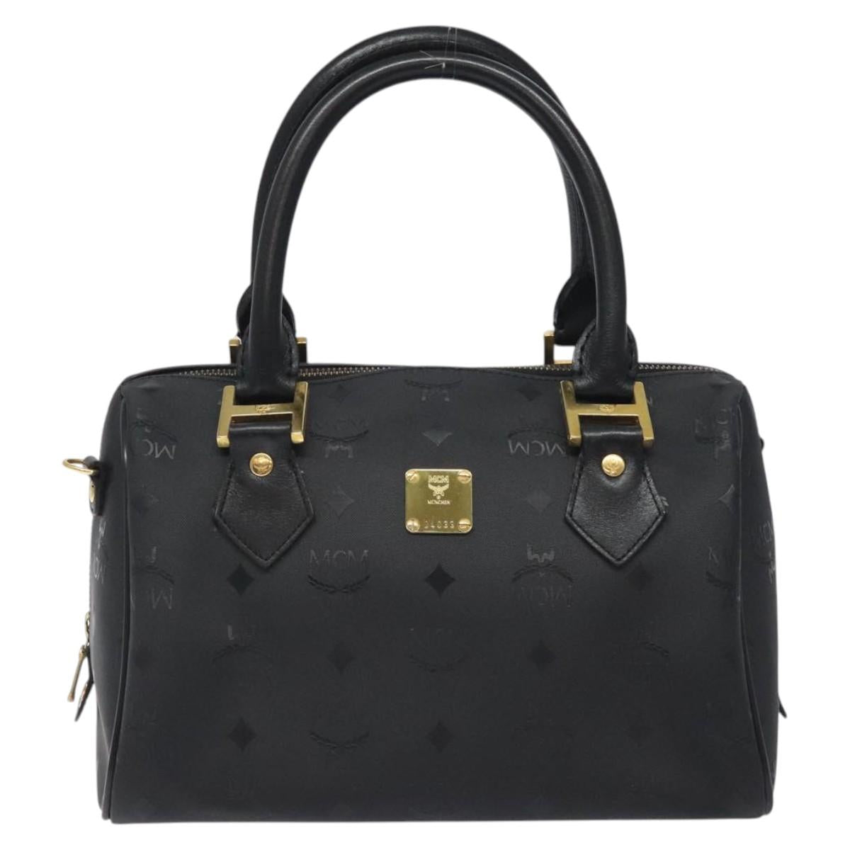 Mcm Black Canvas Visetos