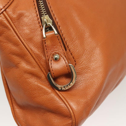 Bally Brown Leather Shoulder