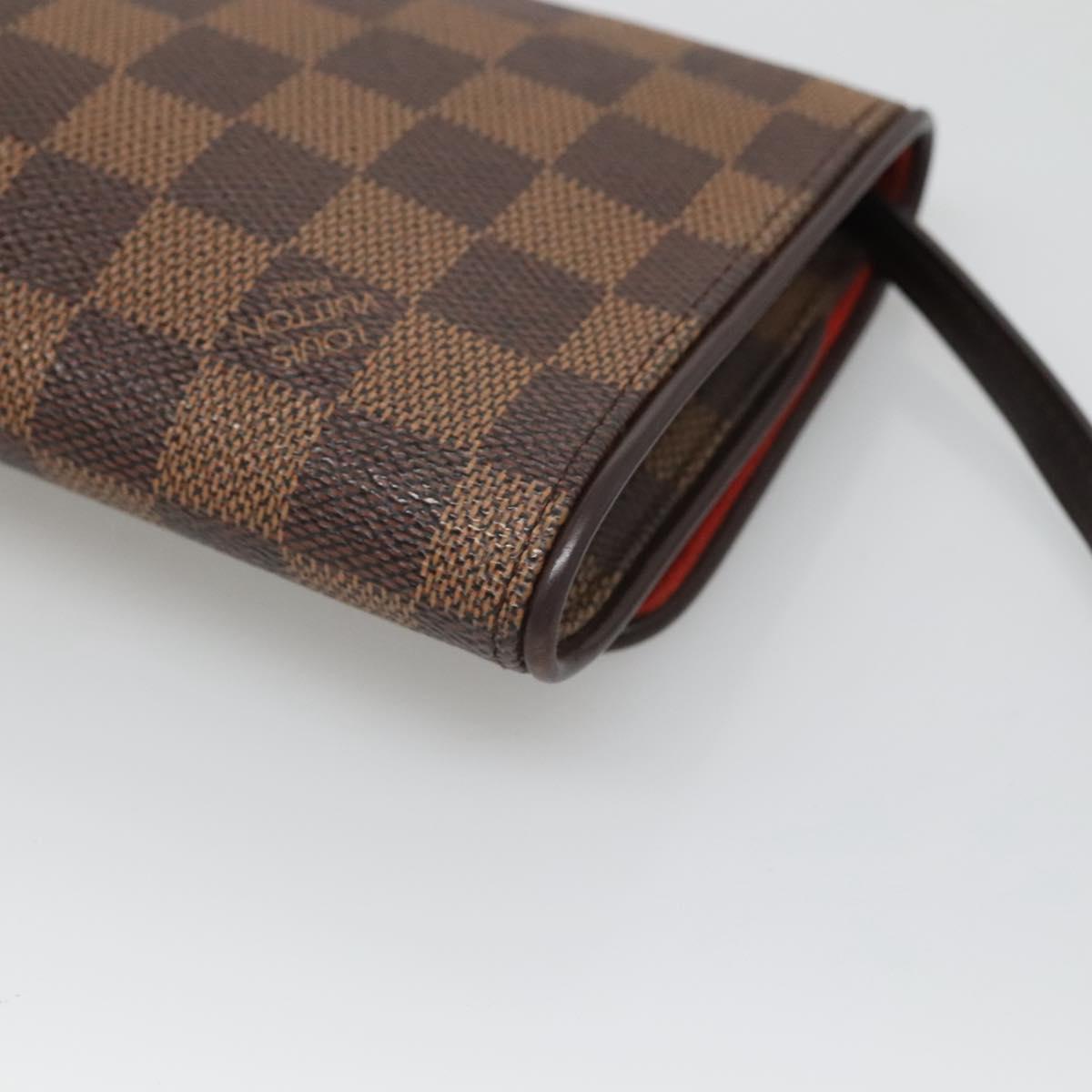Louis Vuitton Brown Canvas Twin