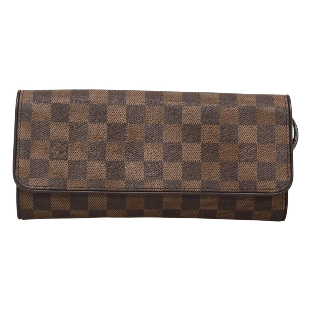 Louis Vuitton Brown Canvas Twin