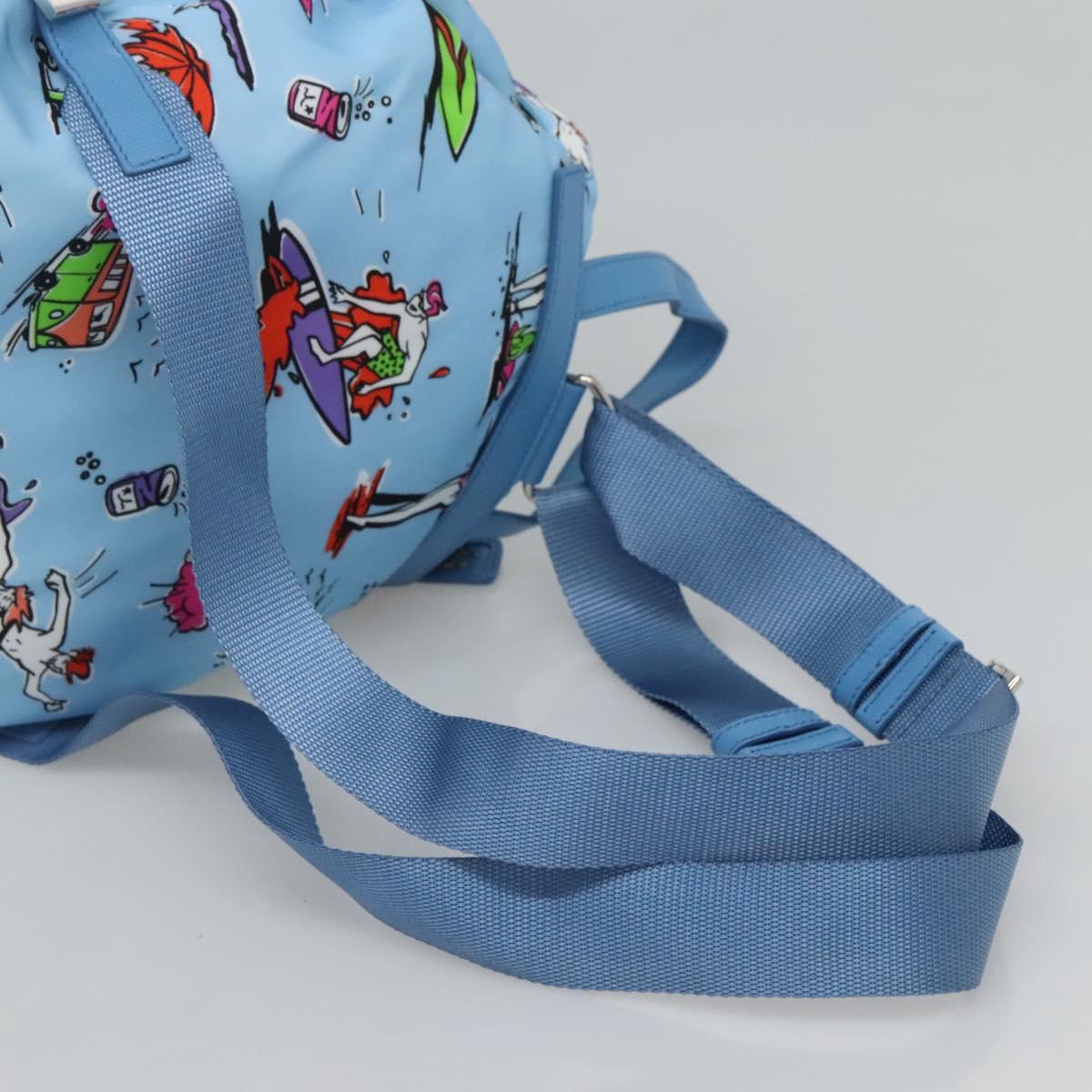 Prada Blue Nylon Re-nylon