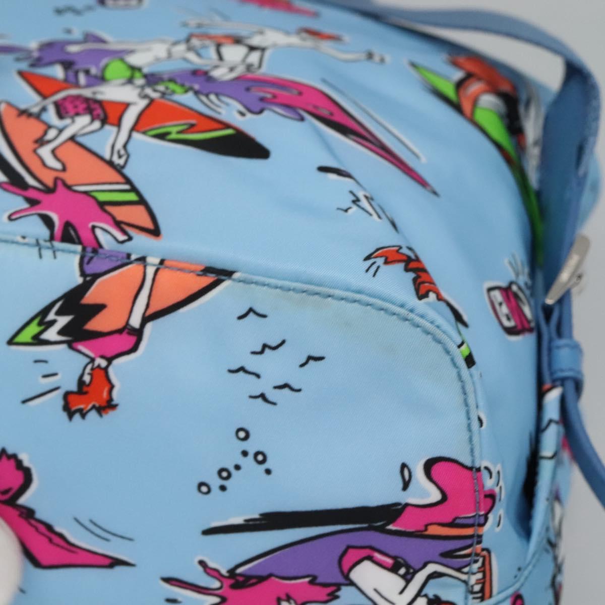 Prada Blue Nylon Re-nylon
