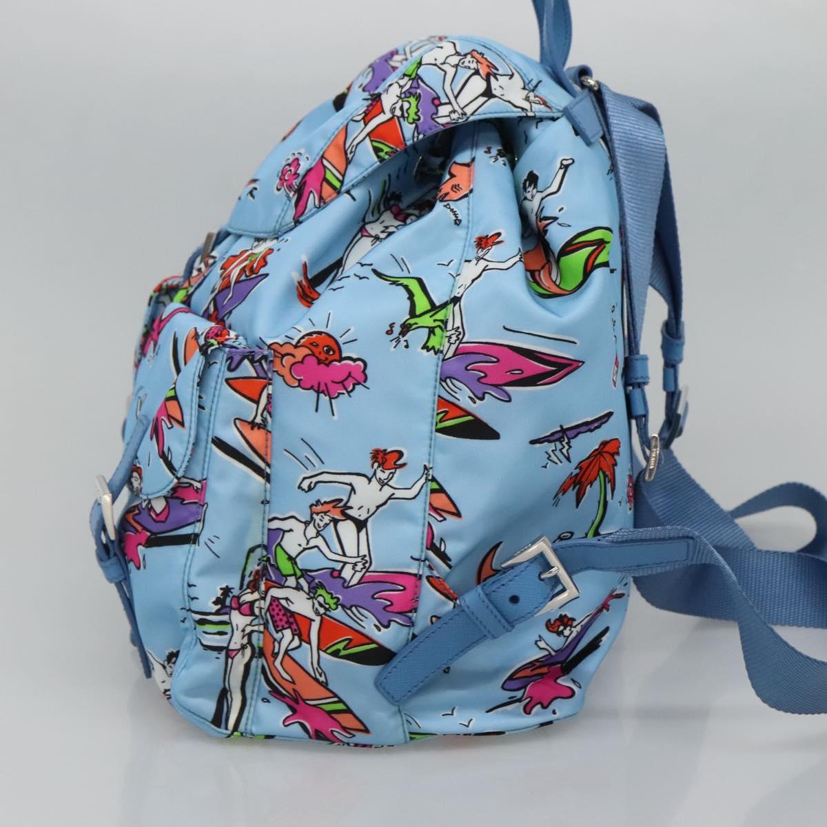 Prada Blue Nylon Re-nylon