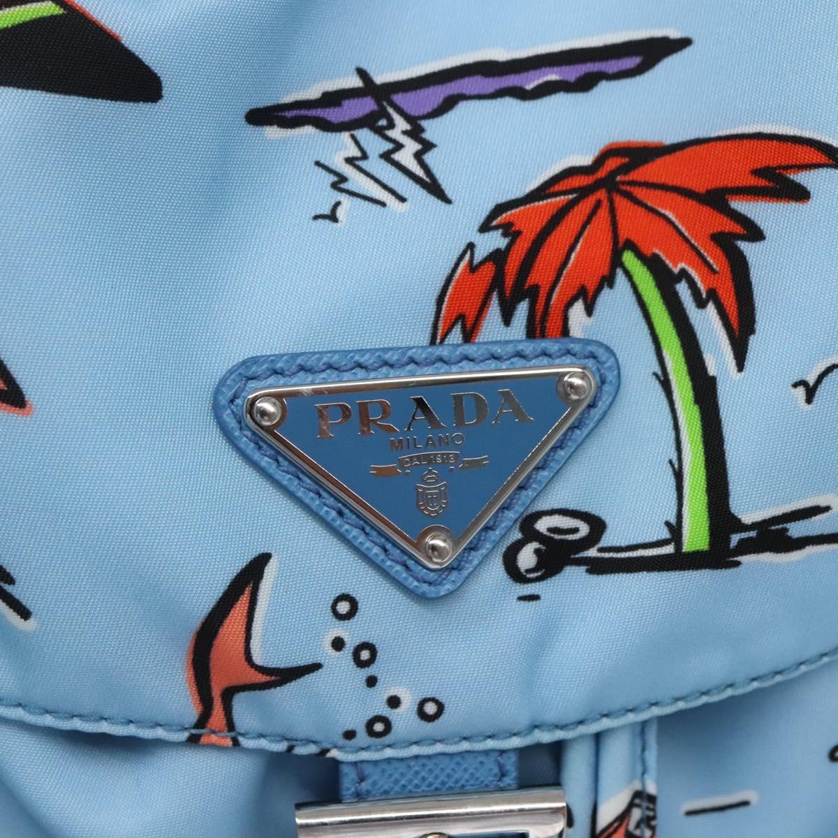 Prada Blue Nylon Re-nylon