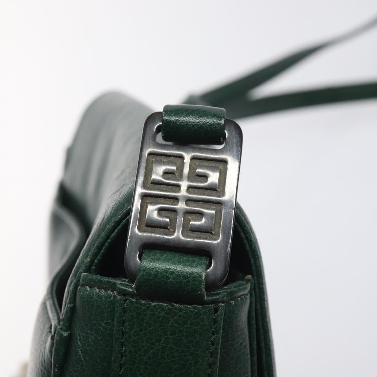Givenchy Green Leather Shoulder