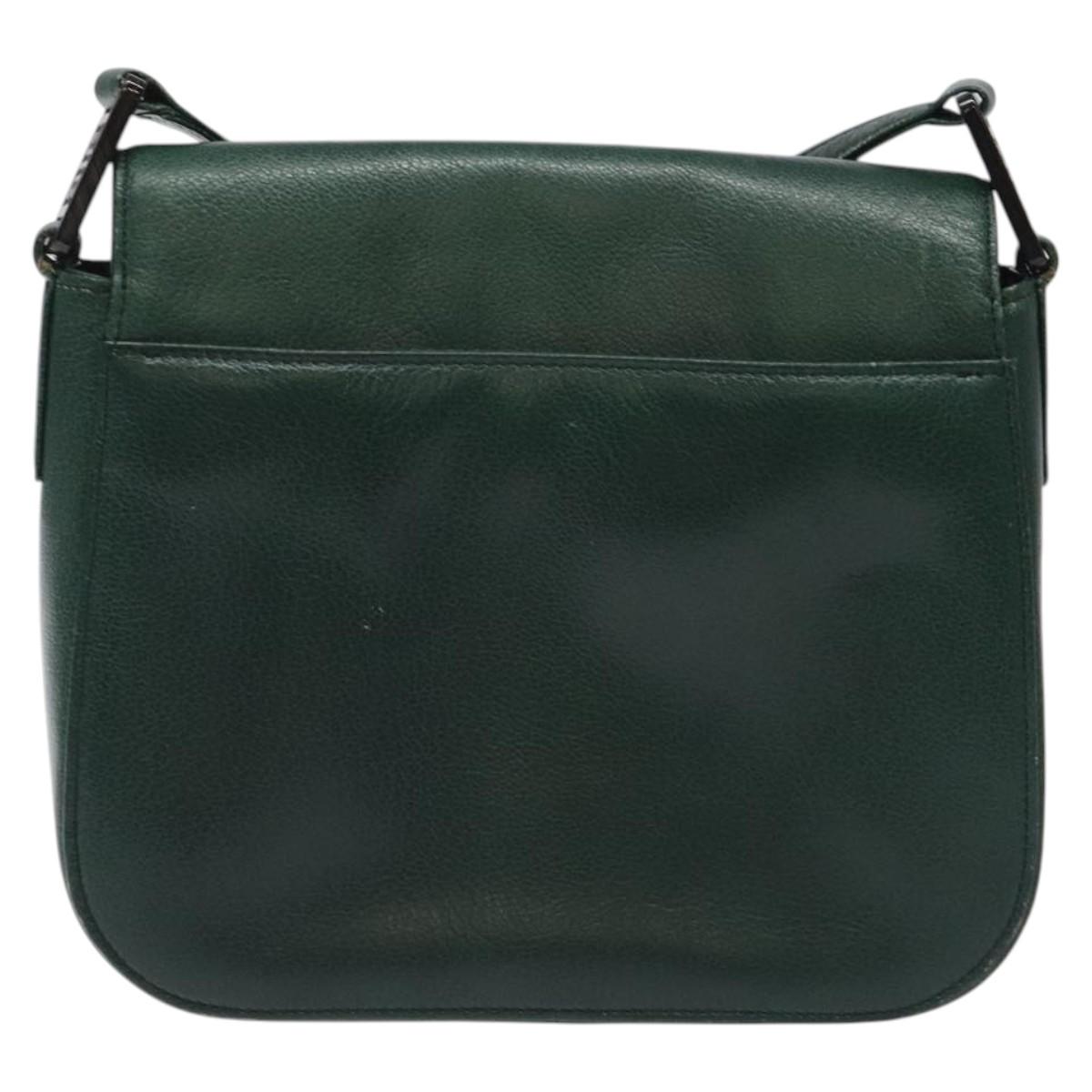 Givenchy Green Leather Shoulder