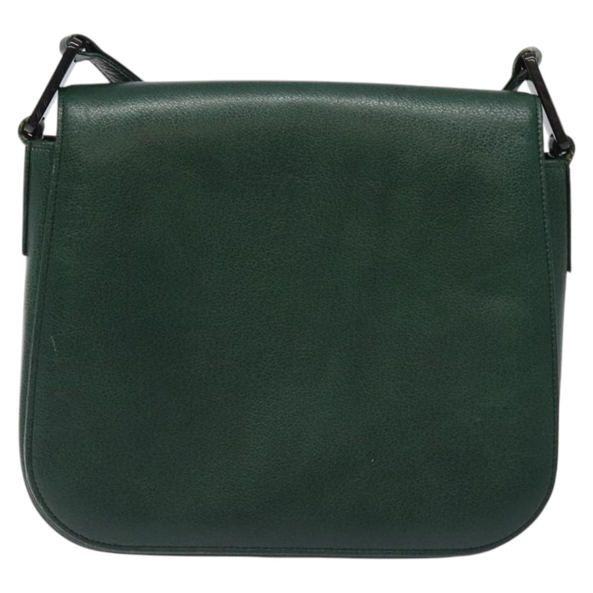 Givenchy Green Leather Shoulder