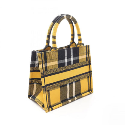 Dior Yellow Canvas Book Tote