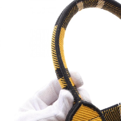 Dior Yellow Canvas Book Tote