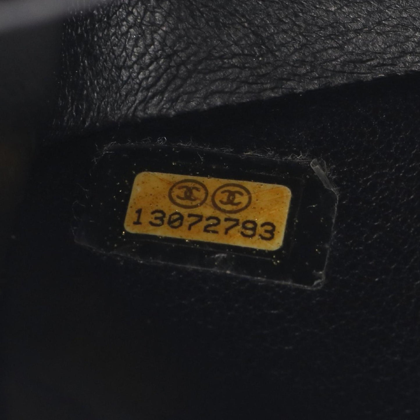 Chanel Black Leather Timeless