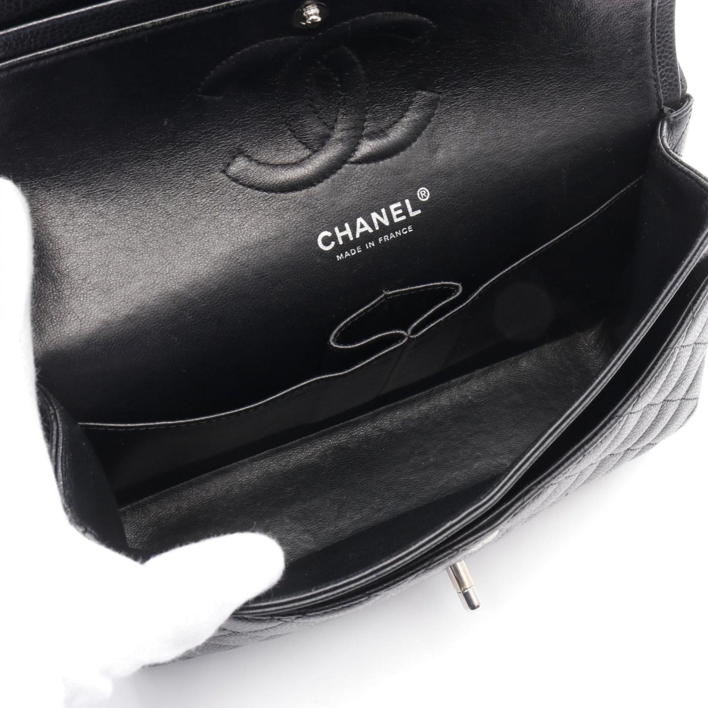 Chanel Black Leather Timeless