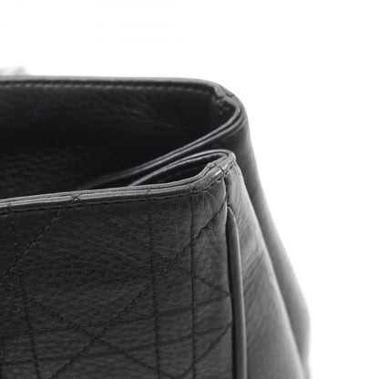Dior Black Leather Cannage Lady