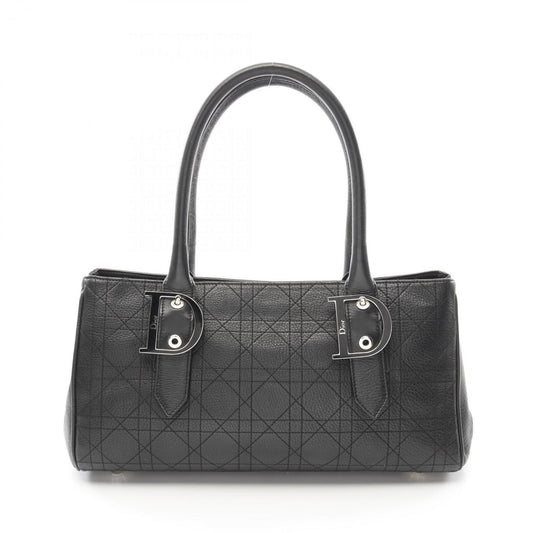 Dior Black Leather Cannage Lady