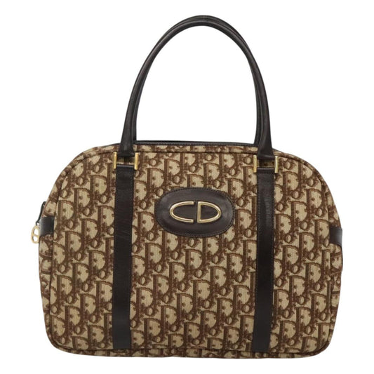 Dior Brown Canvas Trotter