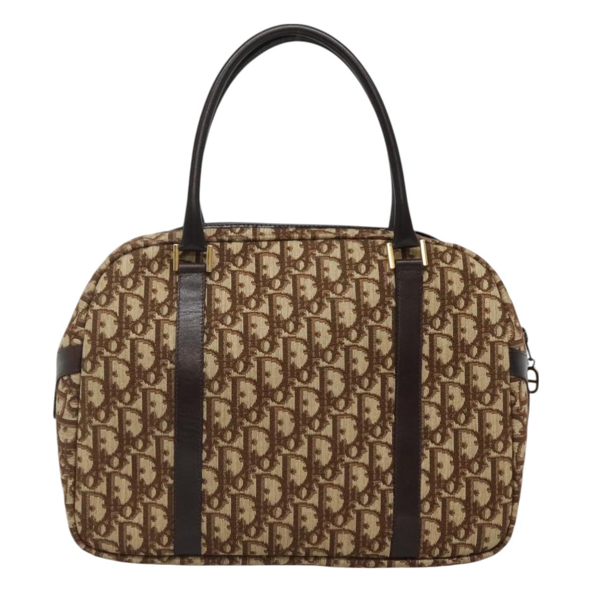 Dior Brown Canvas Trotter
