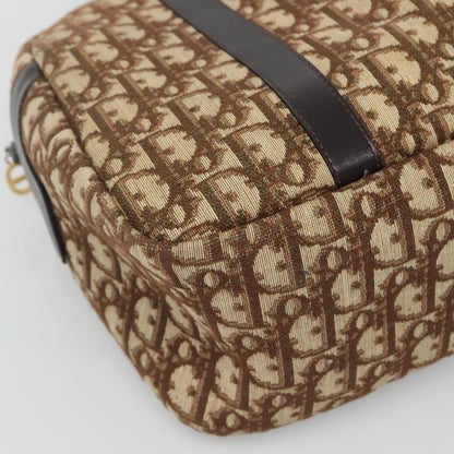 Dior Brown Canvas Trotter