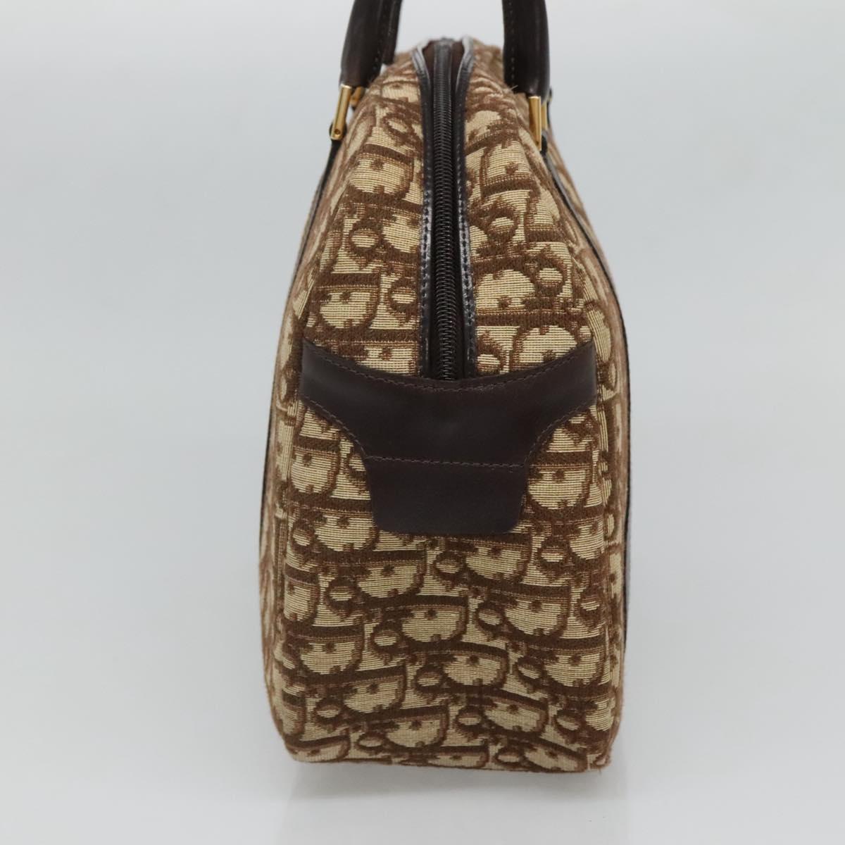 Dior Brown Canvas Trotter