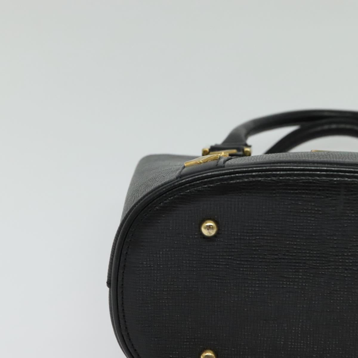 Mcm Black Leather Handbag