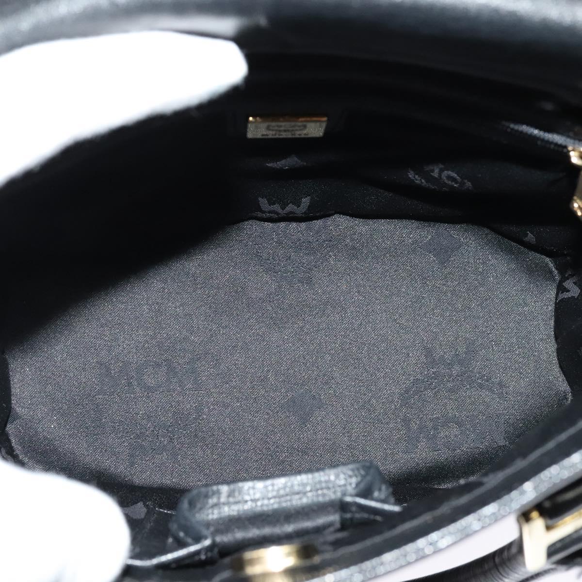 Mcm Black Leather Handbag