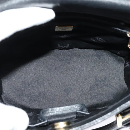 Mcm Black Leather Handbag