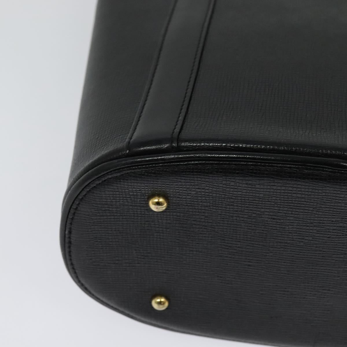 Mcm Black Leather Handbag