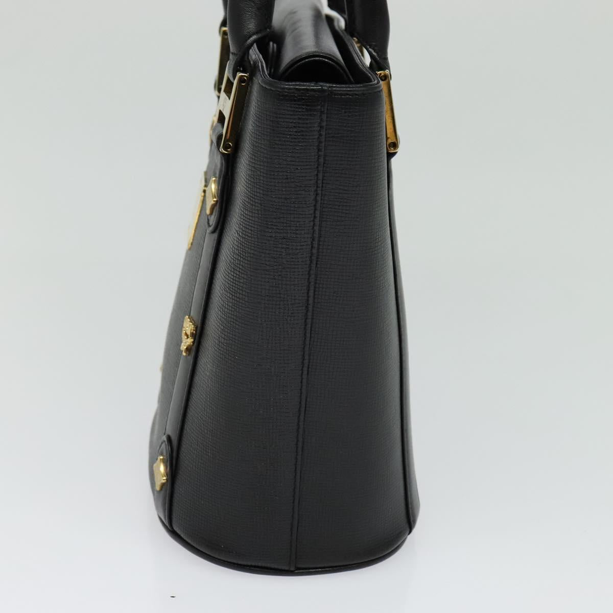 Mcm Black Leather Handbag