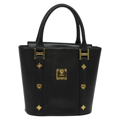 Mcm Black Leather Handbag