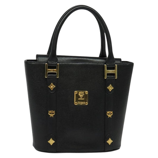 Mcm Black Leather Handbag