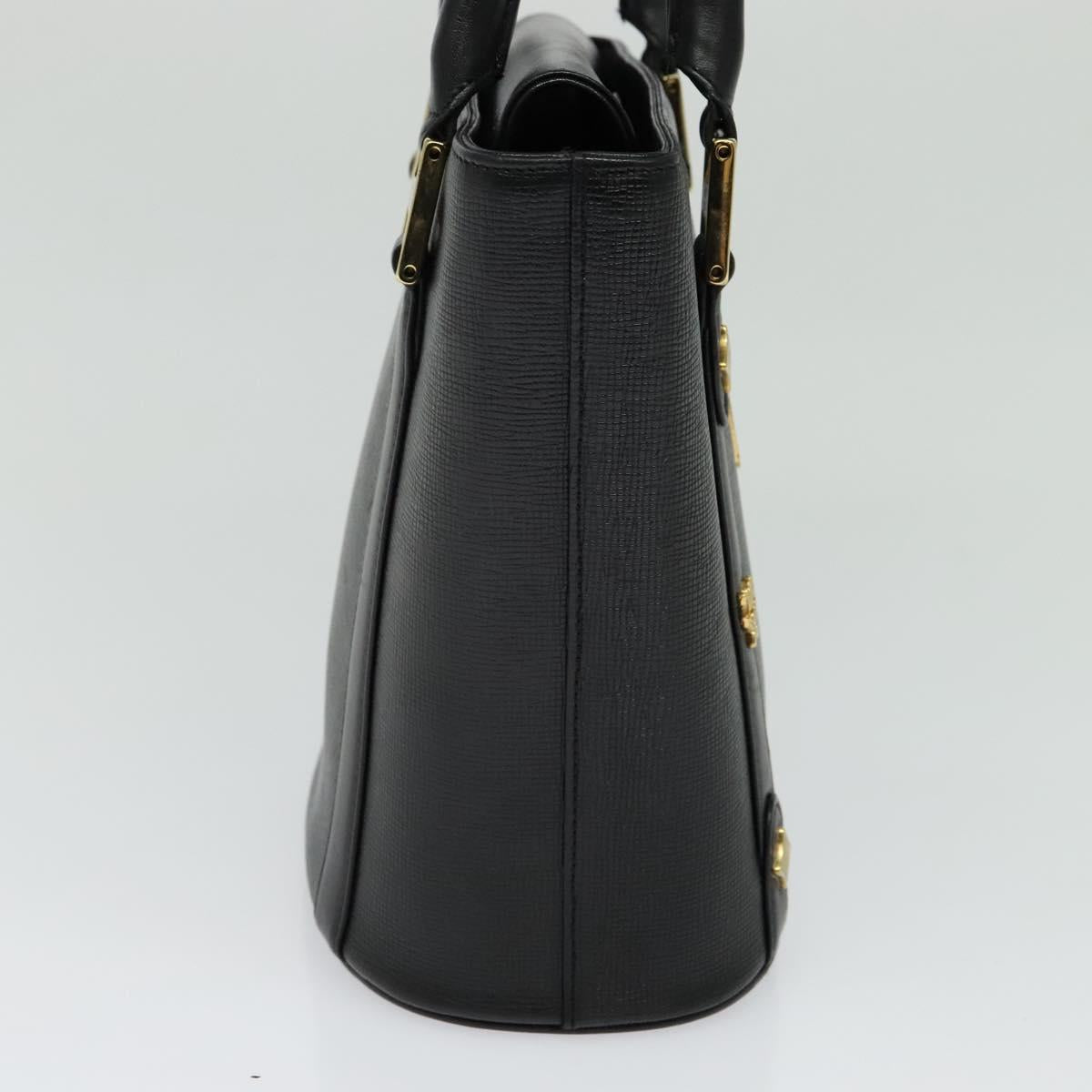 Mcm Black Leather Handbag