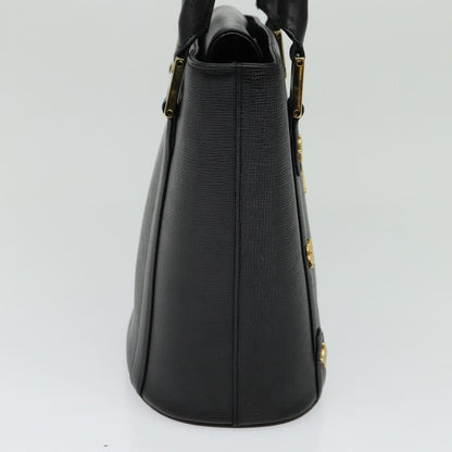 Mcm Black Leather Handbag