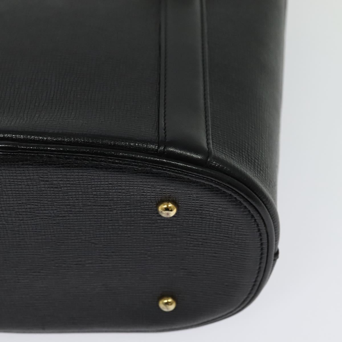 Mcm Black Leather Handbag