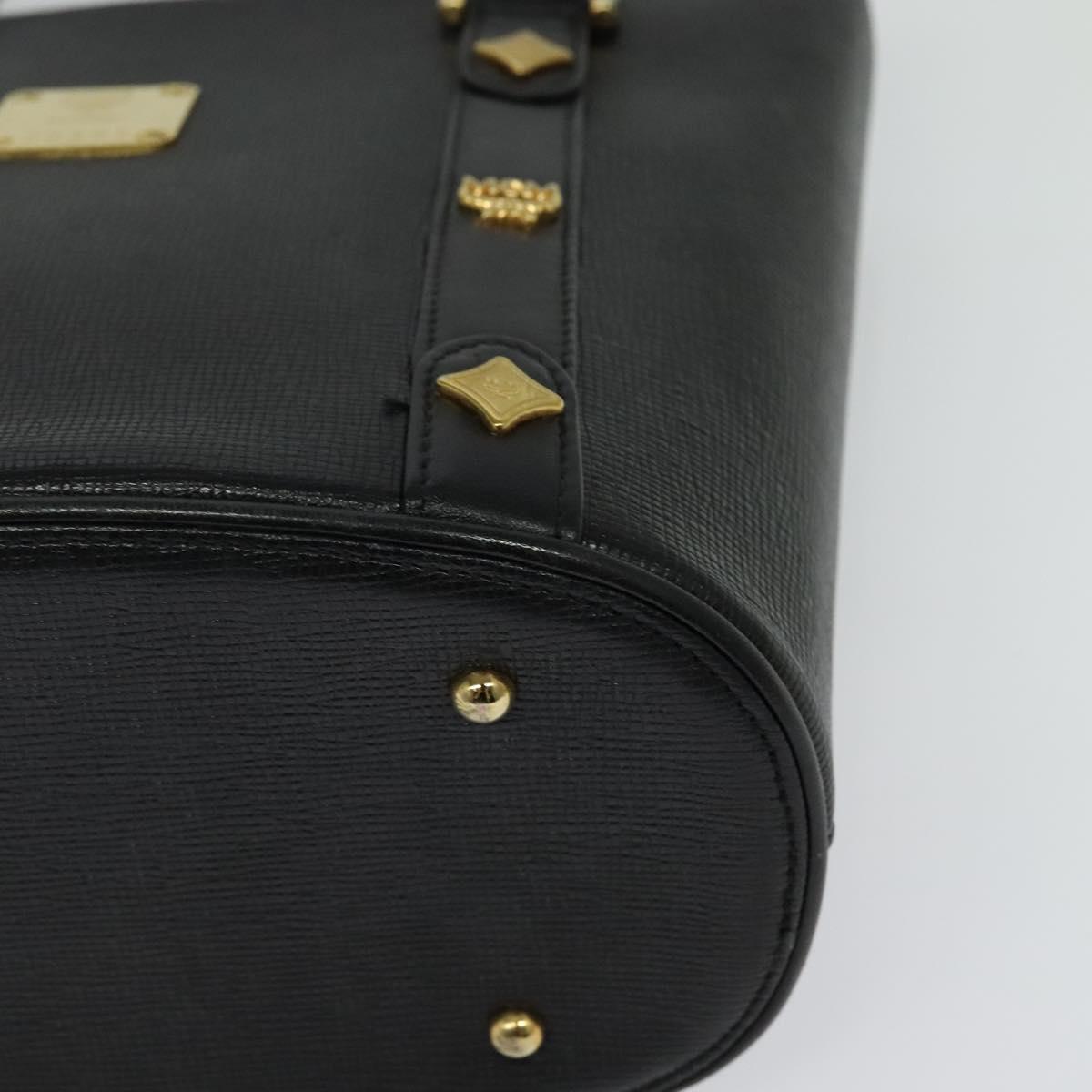 Mcm Black Leather Handbag