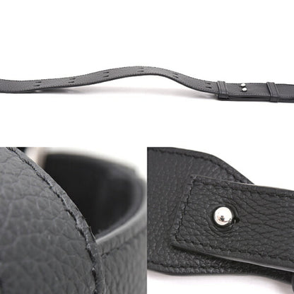 Dior Black Leather Saddle