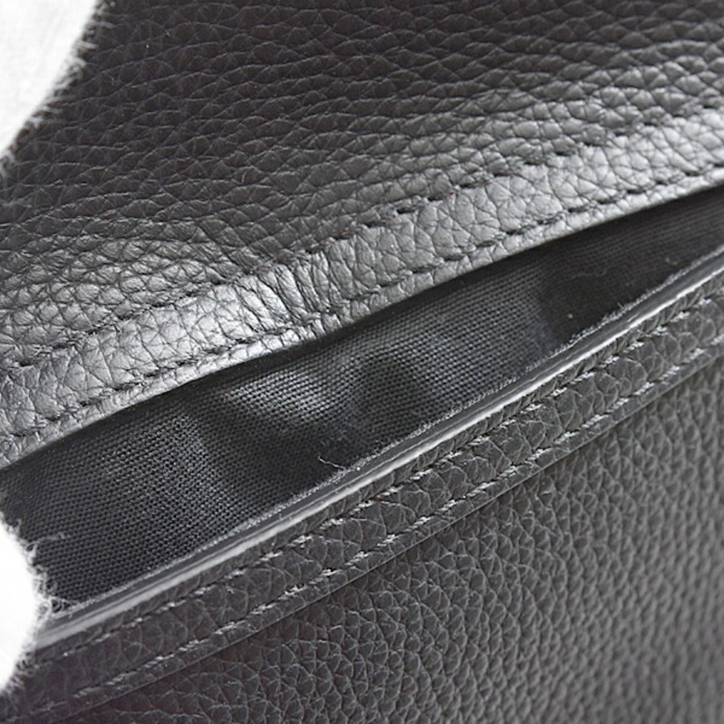 Dior Black Leather Saddle